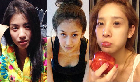 ลุคสวยใส ดาราไม่แต่งหน้า ใครสวยจริงดู! ลุคสวยใส ดาราไม่แต่งหน้า ใครสวยจริงดู!